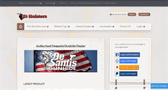 Desktop Screenshot of jdholsters.com