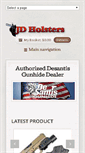 Mobile Screenshot of jdholsters.com